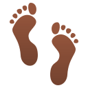 Footprints Emoji, Emoji One style