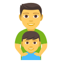 Family: Man, Boy Emoji, Emoji One style