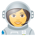 Woman Astronaut Emoji, Emoji One style