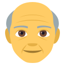 Old Man Emoji, Emoji One style