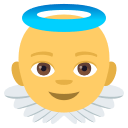 Baby Angel Emoji, Emoji One style