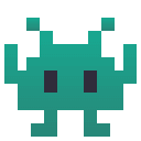 Alien Monster Emoji, Emoji One style