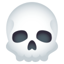 Skull Emoji, Emoji One style