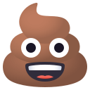Pile of Poo Emoji, Emoji One style