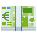 Euro Banknote Emoji, Emoji One style