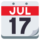 Tear-Off Calendar Emoji, Emoji One style