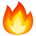 Fire Emoji, Emoji One style