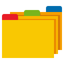Card Index Dividers Emoji, Emoji One style