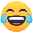 Face with Tears of Joy Emoji, Emoji One style