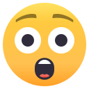 Astonished Face Emoji, Emoji One style