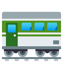 Railway Car Emoji, Emoji One style