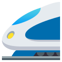 High-Speed Train Emoji, Emoji One style