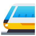 Light Rail Emoji, Emoji One style