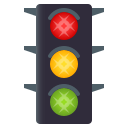 Vertical Traffic Light Emoji, Emoji One style