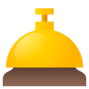 Bellhop Bell Emoji, Emoji One style