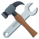Hammer and Wrench Emoji, Emoji One style