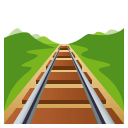 Railway Track Emoji, Emoji One style