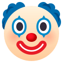 Clown Face Emoji, Emoji One style