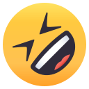 Rolling on the Floor Laughing Emoji, Emoji One style