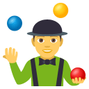 Man Juggling Emoji, Emoji One style