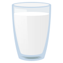 Glass of Milk Emoji, Emoji One style