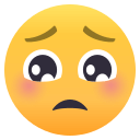Pleading Face Emoji, Emoji One style