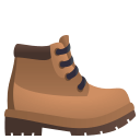 Hiking Boot Emoji, Emoji One style