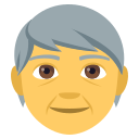 Older Person Emoji, Emoji One style