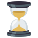 Hourglass Not Done Emoji, Emoji One style