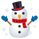 Snowman Emoji, Emoji One style