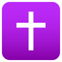 Latin Cross Emoji, Emoji One style