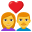 :couple_with_heart_woman_man: 👩❤️👨