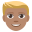 :blond_haired_person_tone3: 👱🏽