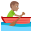 :person_rowing_boat_tone3: 🚣🏽
