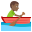 :person_rowing_boat_tone4: 🚣🏾