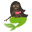 :merperson_dark_skin_tone: 🧜🏿