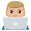👨🏼💻