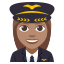 👩🏽✈️