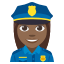 👮🏾‍♀️