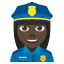 👮🏿‍♀️