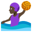 🤽🏿‍♀️