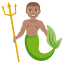 🧜🏽‍♂️