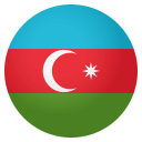 Flag: Azerbaijan Emoji, Emoji One style