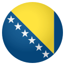 Flag: Bosnia & Herzegovina Emoji, Emoji One style