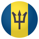 Flag: Barbados Emoji, Emoji One style