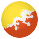 Flag: Bhutan Emoji, Emoji One style