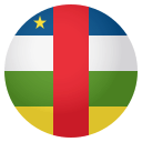 Flag: Central African Republic Emoji, Emoji One style