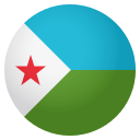 Flag: Djibouti Emoji, Emoji One style