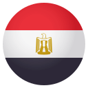 Flag: Egypt Emoji, Emoji One style
