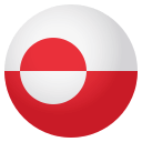 Flag: Greenland Emoji, Emoji One style